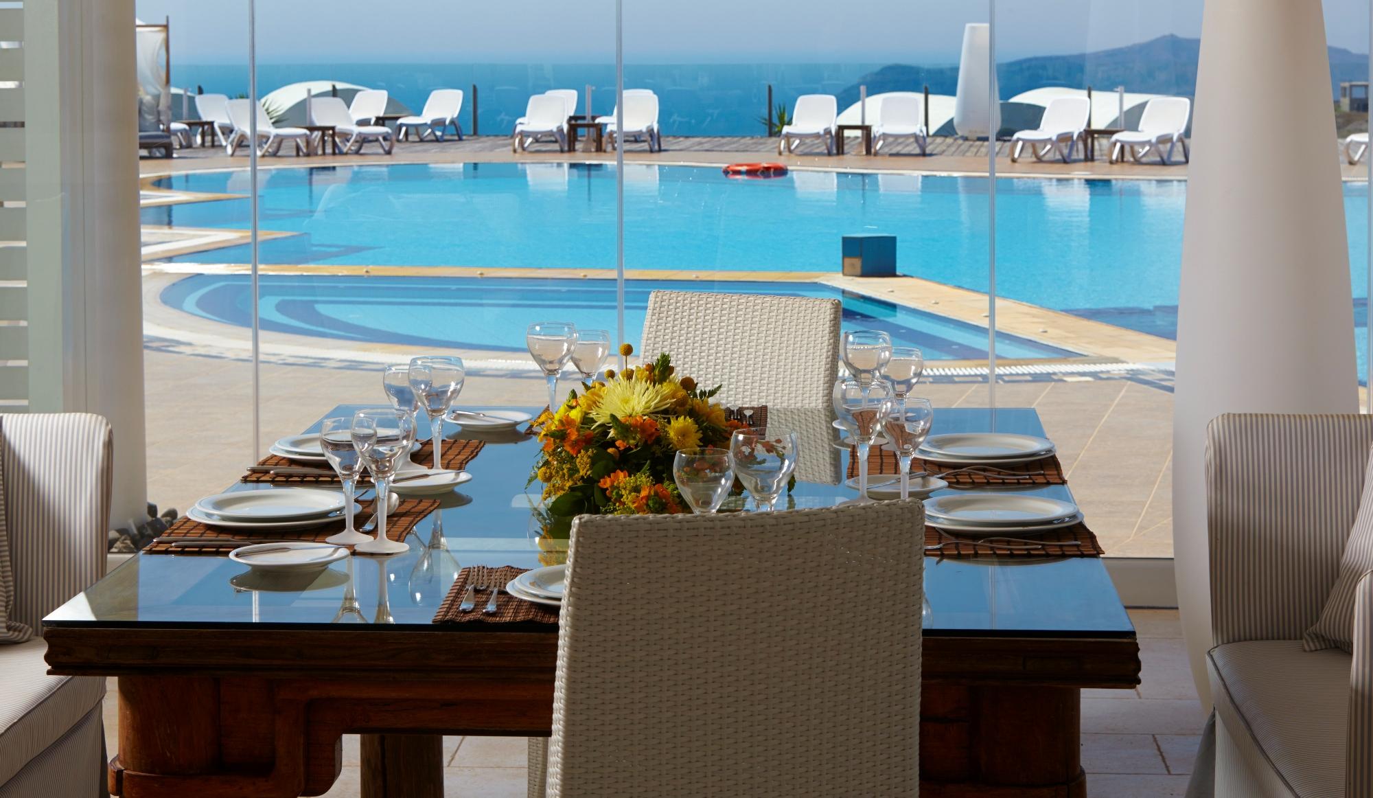 Orizontes Hotel Santorini Pyrgos Kallistis Luaran gambar