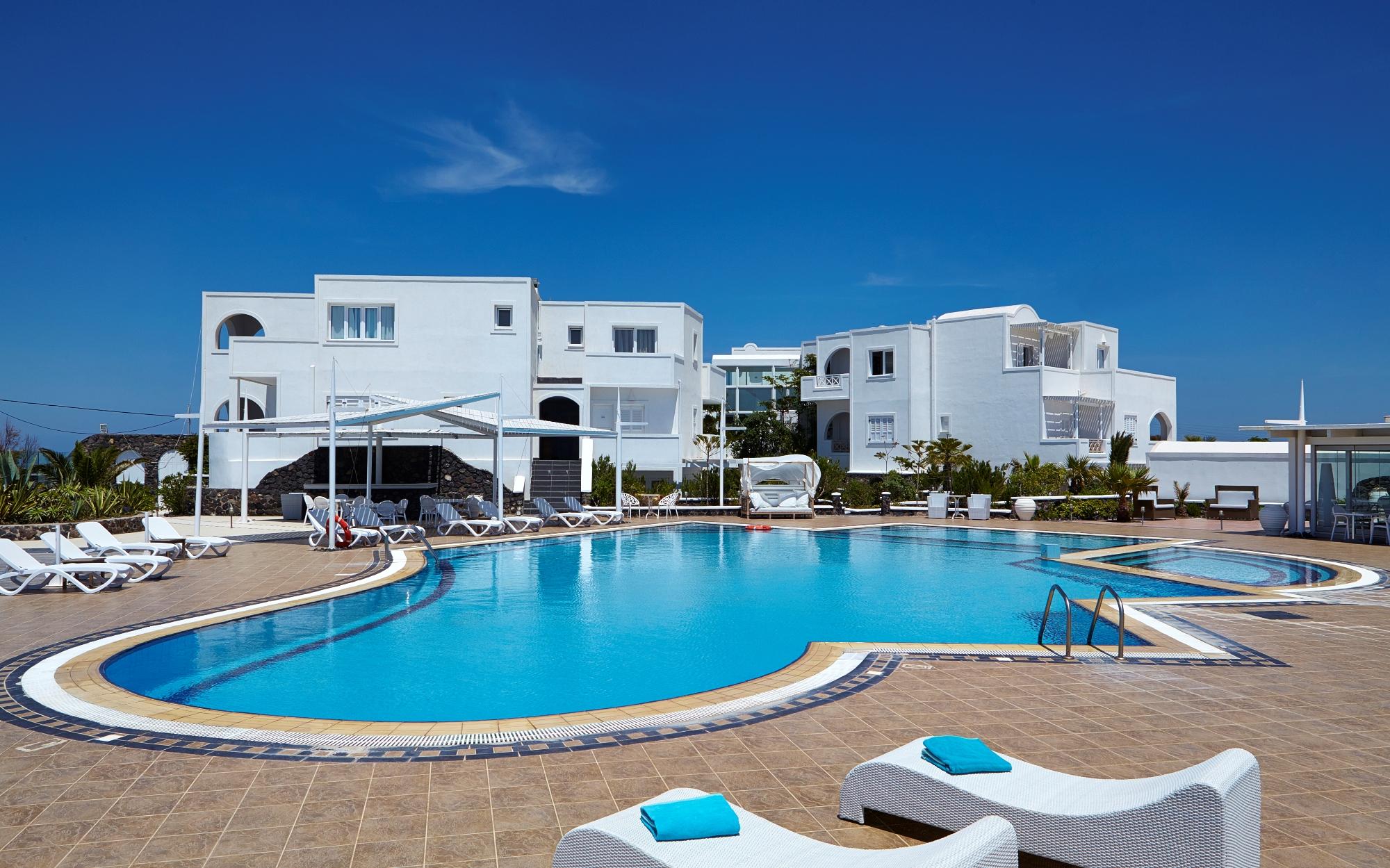 Orizontes Hotel Santorini Pyrgos Kallistis Luaran gambar
