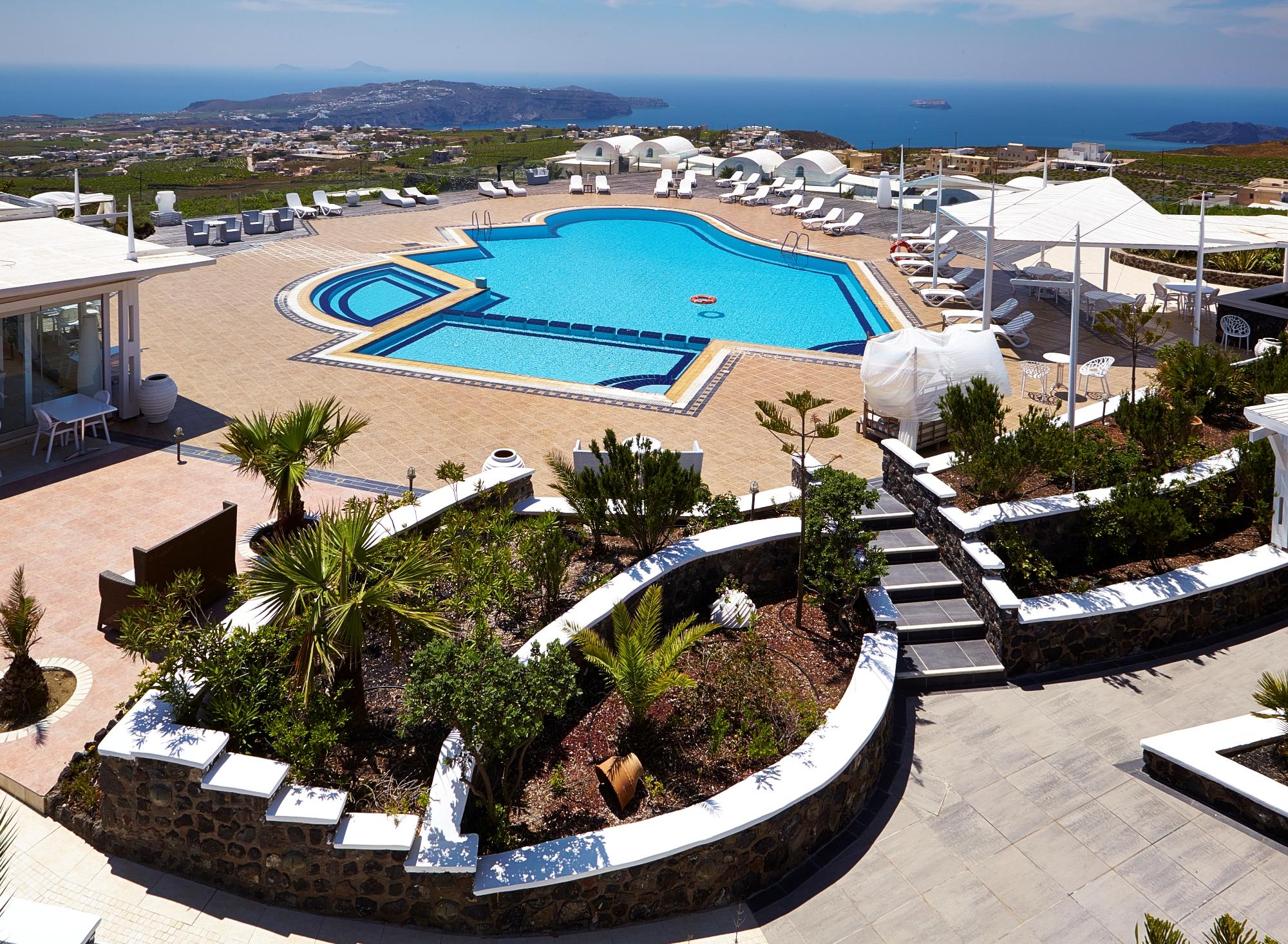 Orizontes Hotel Santorini Pyrgos Kallistis Luaran gambar
