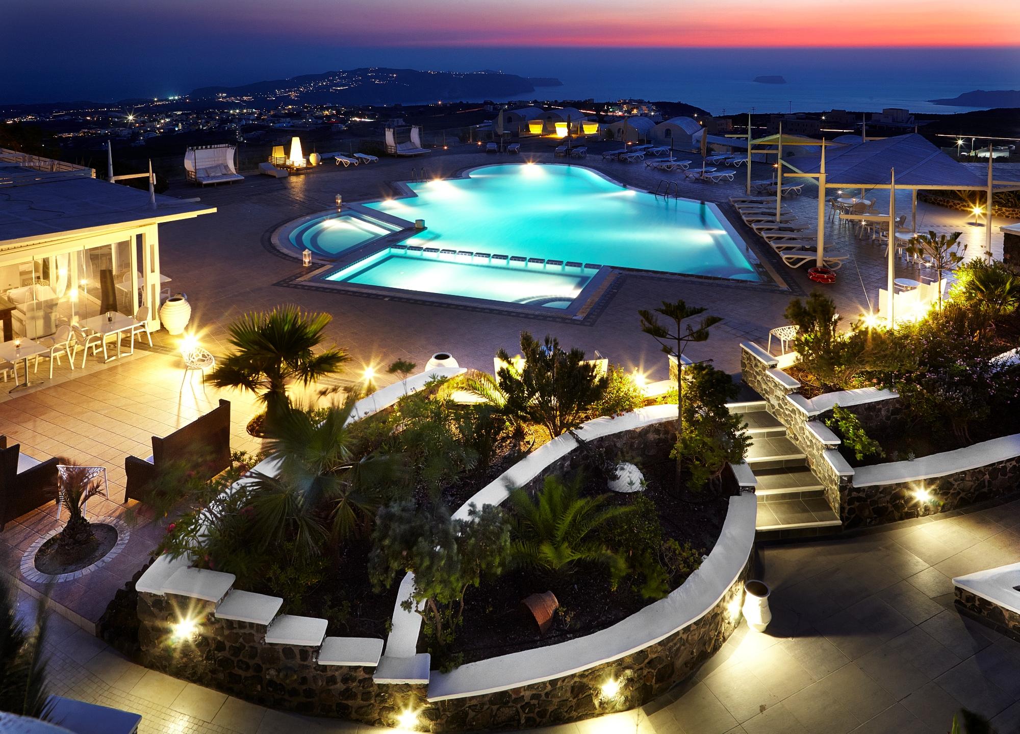 Orizontes Hotel Santorini Pyrgos Kallistis Luaran gambar