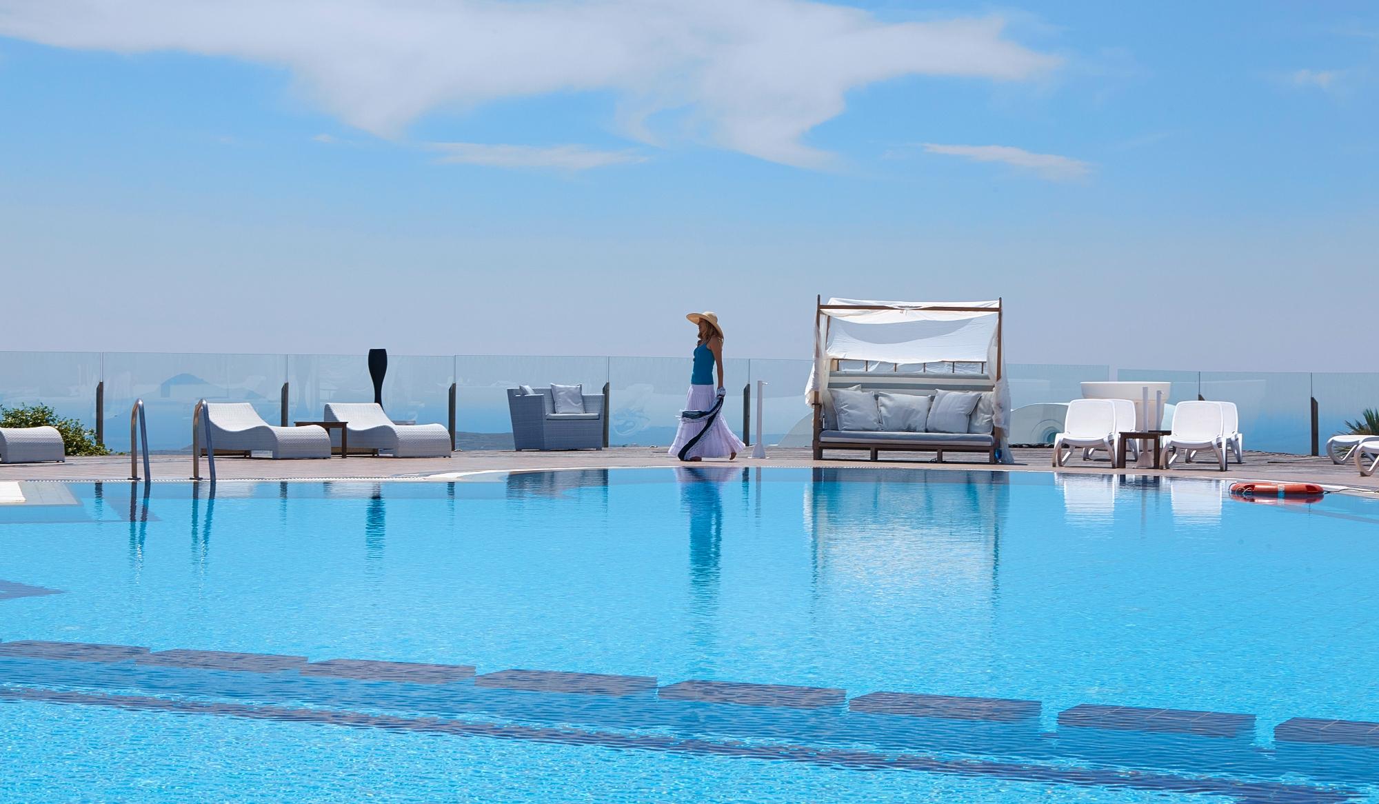 Orizontes Hotel Santorini Pyrgos Kallistis Luaran gambar