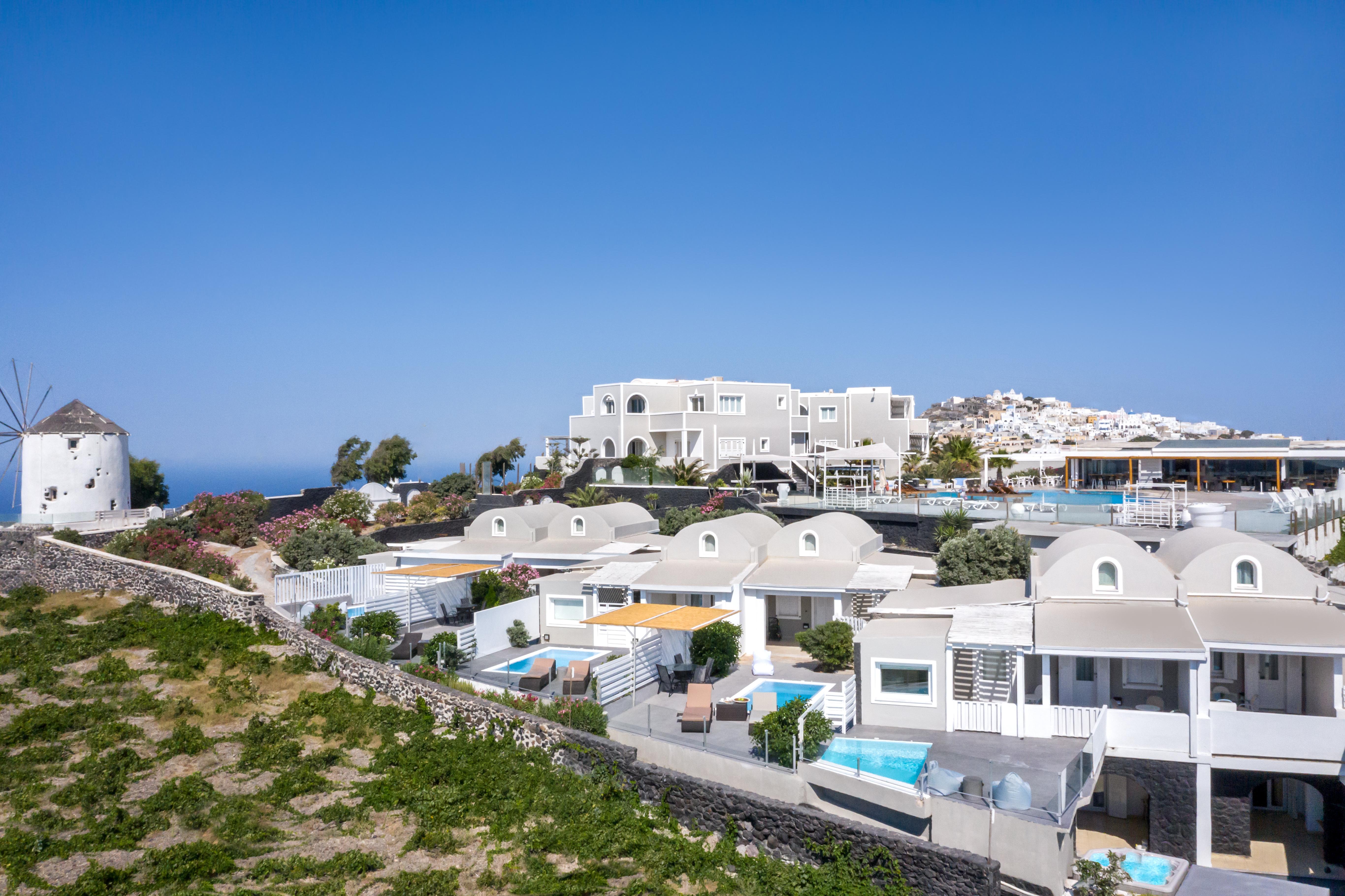Orizontes Hotel Santorini Pyrgos Kallistis Luaran gambar