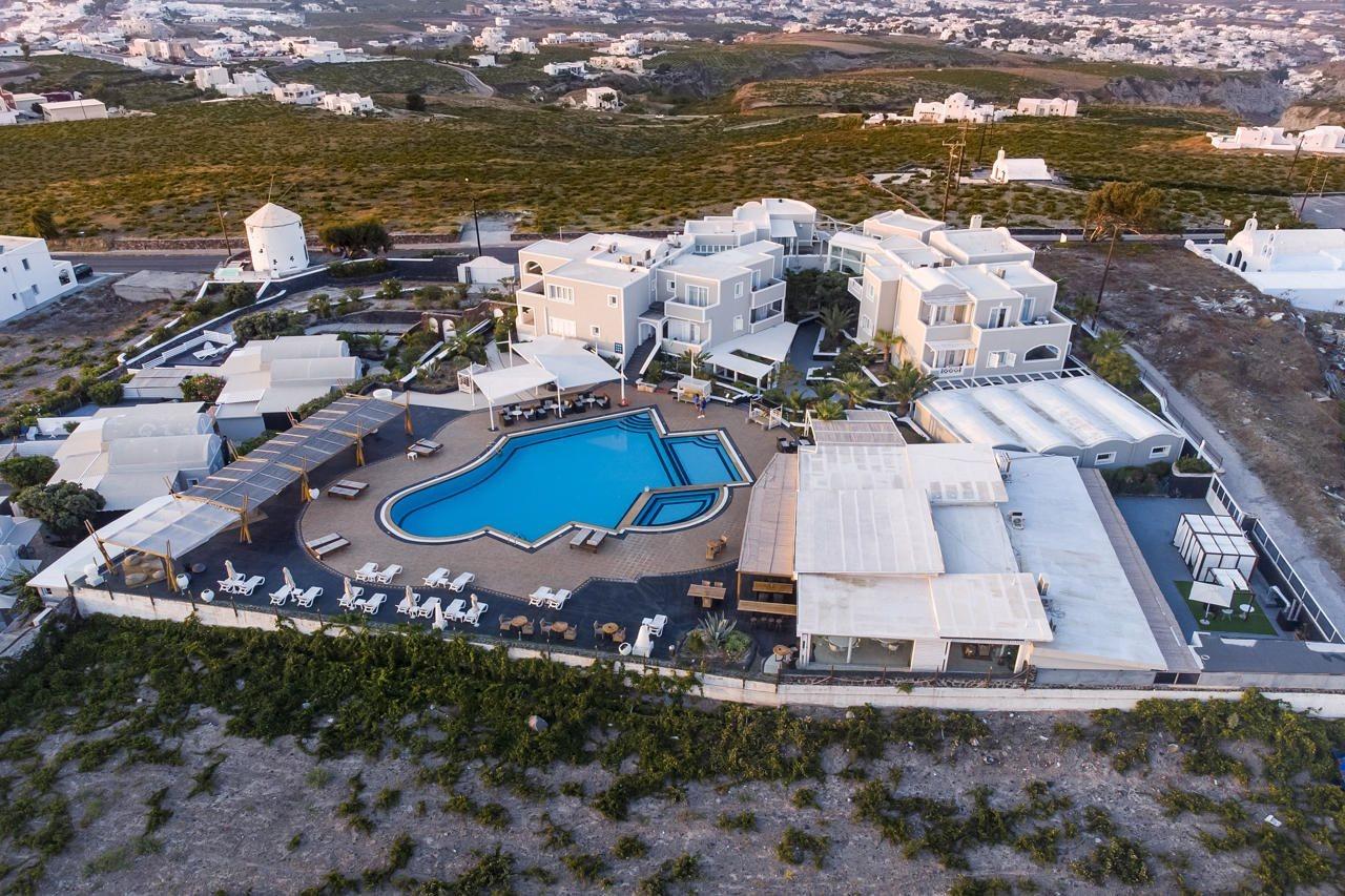 Orizontes Hotel Santorini Pyrgos Kallistis Luaran gambar