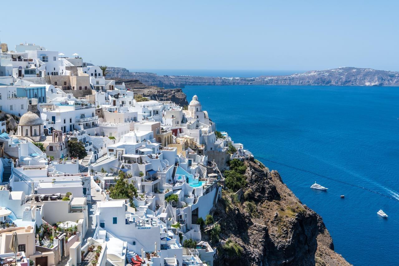 Orizontes Hotel Santorini Pyrgos Kallistis Luaran gambar