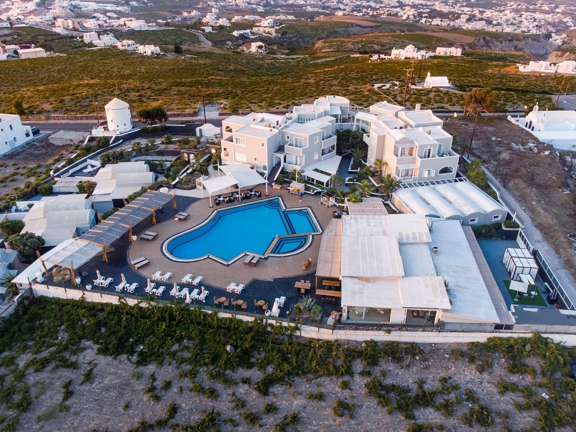 Orizontes Hotel Santorini Pyrgos Kallistis Luaran gambar