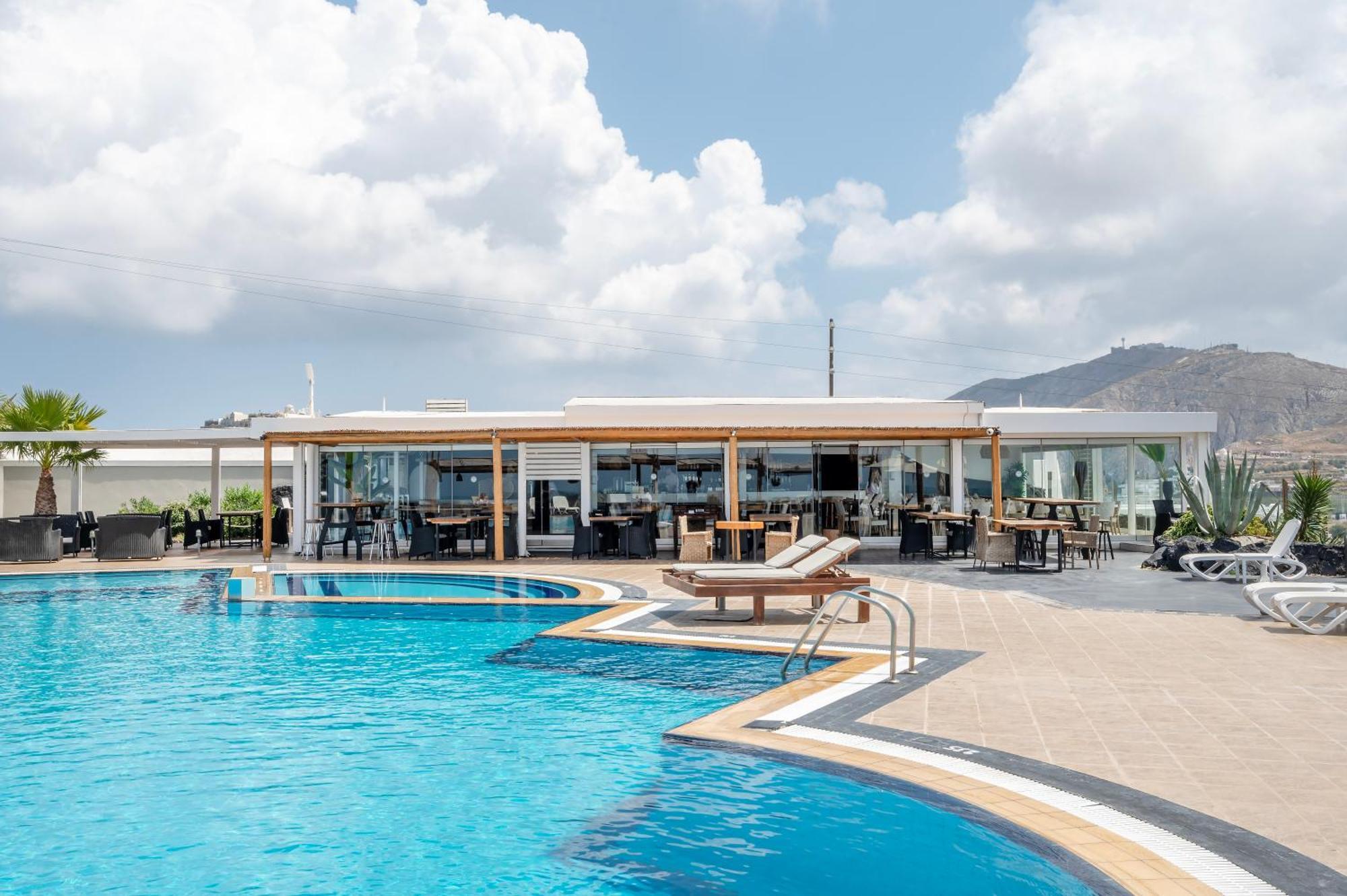 Orizontes Hotel Santorini Pyrgos Kallistis Luaran gambar