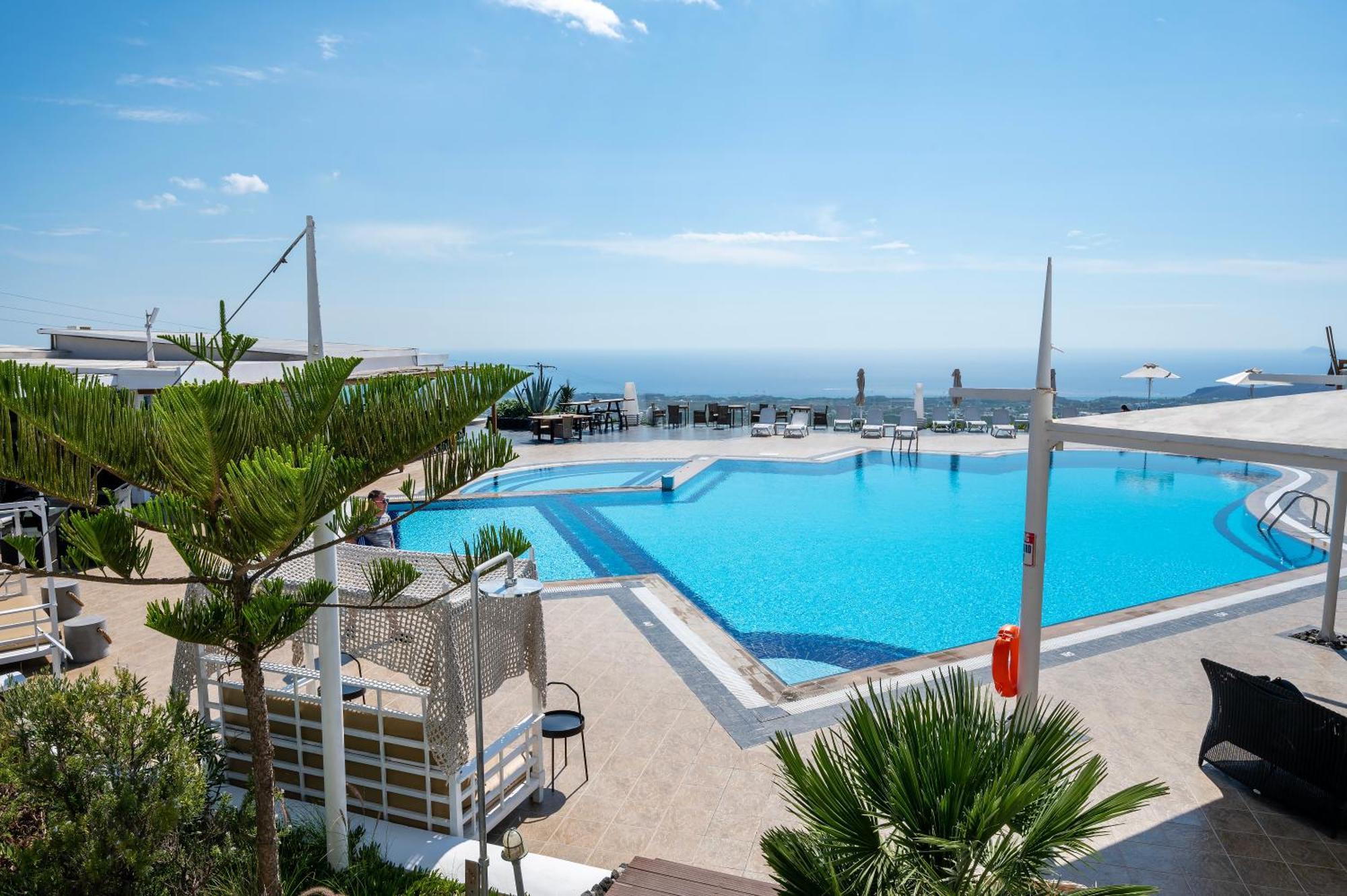 Orizontes Hotel Santorini Pyrgos Kallistis Luaran gambar